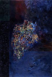 human sounds, 2006-2009, 243cm x 167cm. Oil on canvas-1