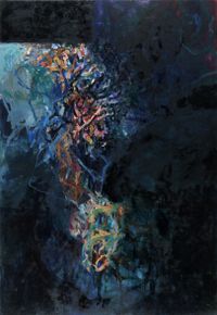 human sounds, 2006-2009, 243cm x 167cm. Oil on canvas-7