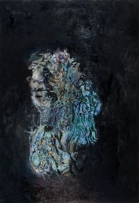 human sounds, 2006-2009, 243cm x 167cm. Oil on canvas-8